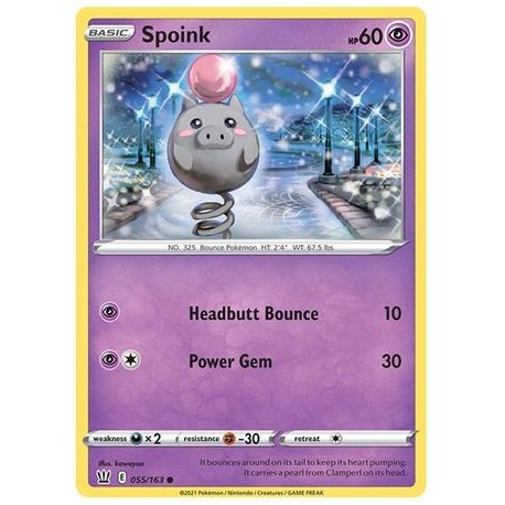 Spoink (BS55/163) [NM]