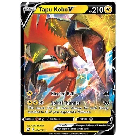 Tapu Koko V (BS50/163) [NM]