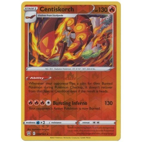 Centiskorch (BS30/163) [NM/RH]