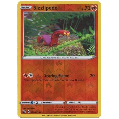 Sizzlipede (BS29/163) [NM/RH]