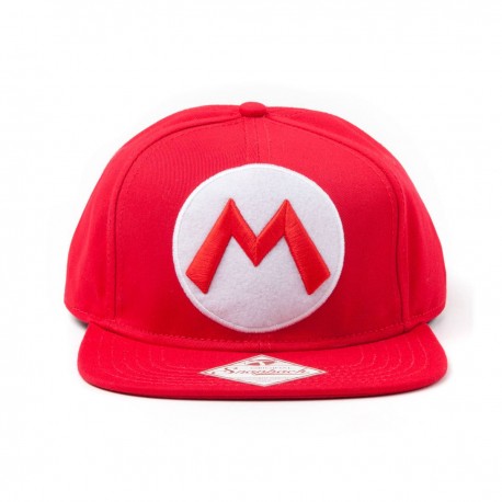 Czapka - Super Mario M Logo