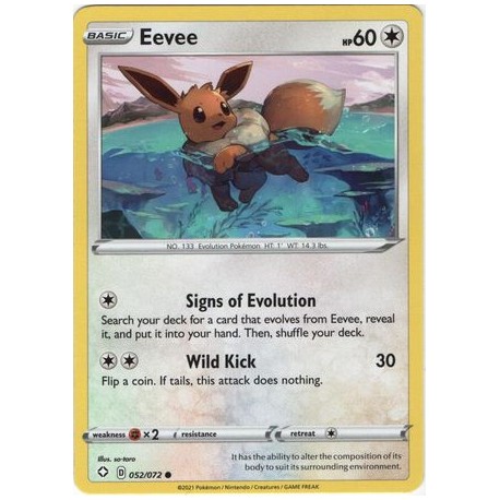 Eevee (SF52/72) [NM]