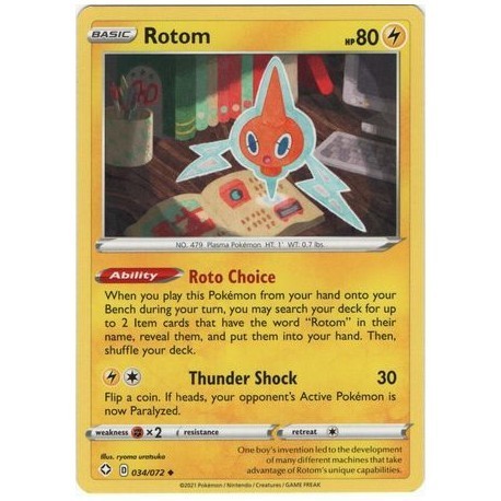 Rotom (SF34/72) [NM]