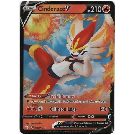 Cinderace V (SF18/72) [NM]