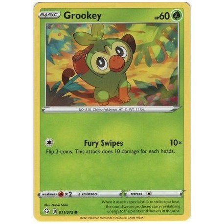 Grookey (SF11/72) [NM]