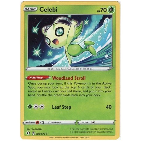 Celebi (SF3/72) [NM]