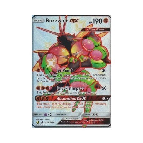 Buzzwole GX (SV68/SV94) [NM]