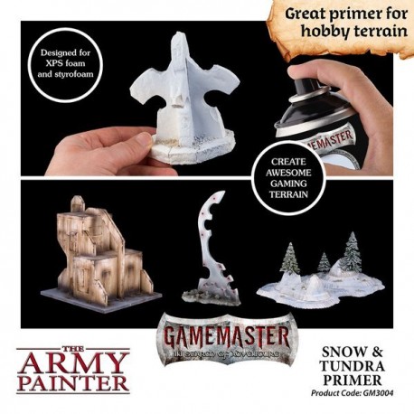 Army Painter Terrain Primer - Snow & Tundra