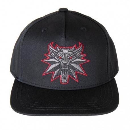 Czapka - The Witcher 3 Black Wolf Snap Back