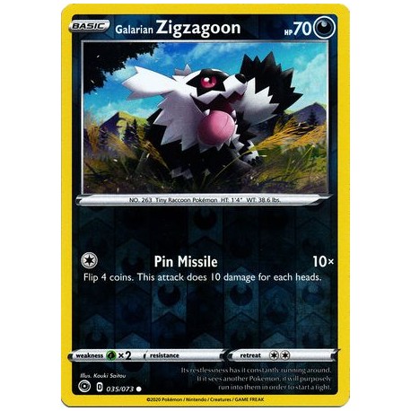 Galarian Zigzagoon (CP35/73) [NM/RH]