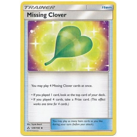 Missing Clover (UP129/156) [NM]