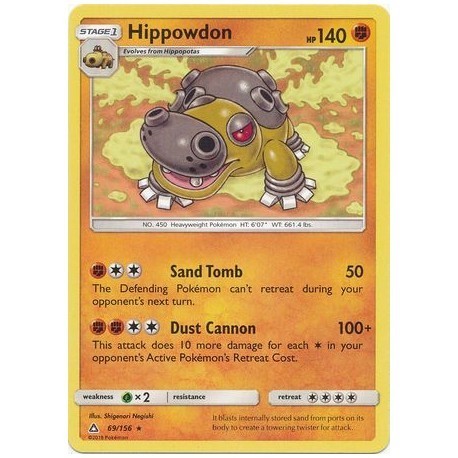 Hippowdon (UP69/156) [NM]