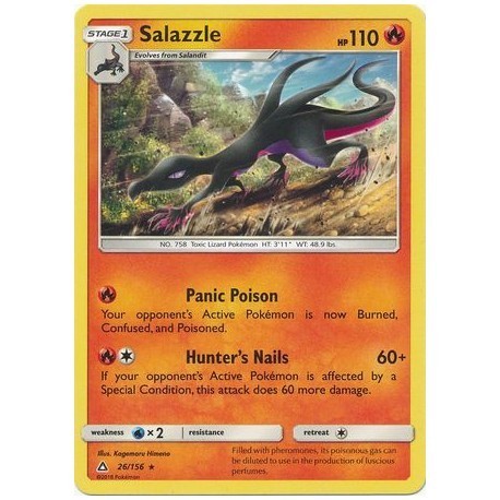 Salazzle (UP26/156) [NM]