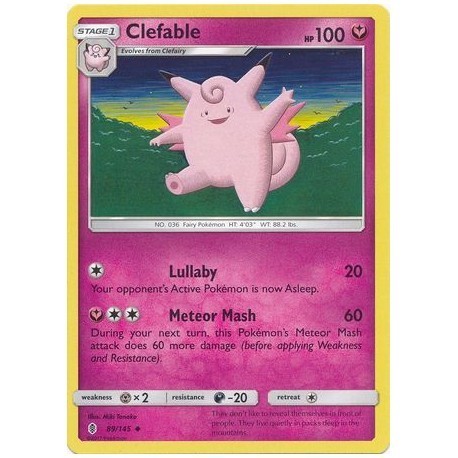 Clefable (GR89/145) [NM]