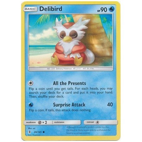 Delibird (GR26/145) [NM]