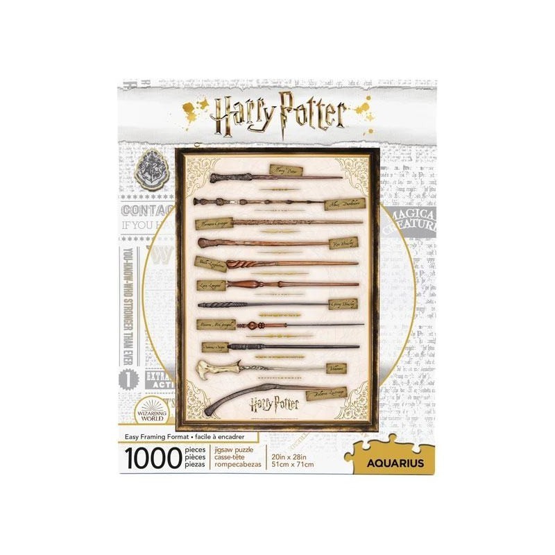 Puzzle - Harry Potter Wands (1000)