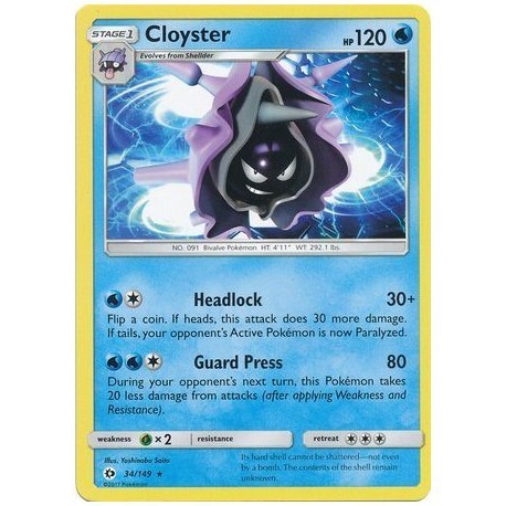 Cloyster (SM34/149) [NM]