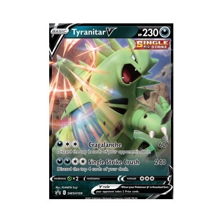 Tyranitar V (SWSH109) [NM]