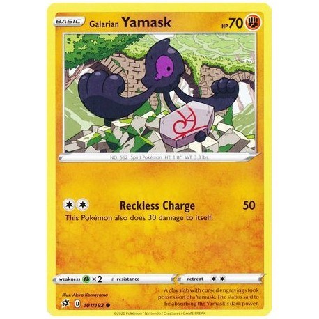 Galarian Yamask (RC101/192) [NM]