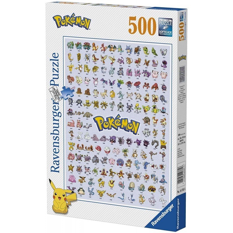 Puzzle - Pokémon - 500