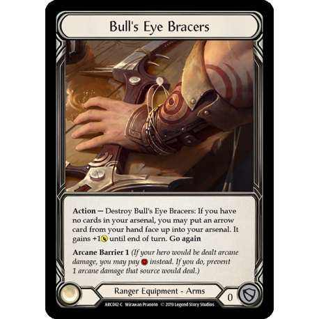 Bull's Eye Bracers (ARC042) [NM]