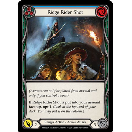 Ridge Rider Shot (ARC065) [NM]