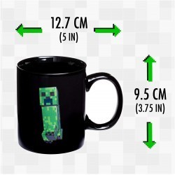 Kubek - Minecraft Creeper Heat Change Mug