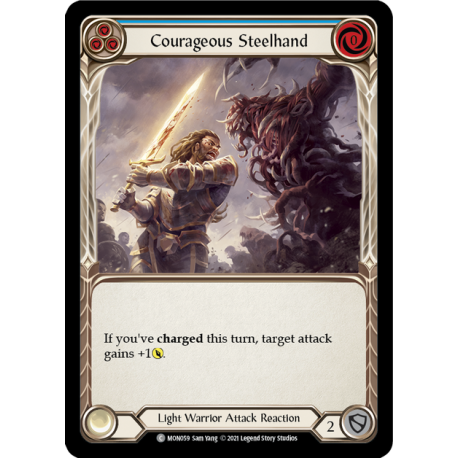 Courageous Steelhand (MON059) [NM/Foil]