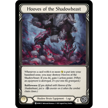 Hooves of the Shadowbeast (MON122) [NM]