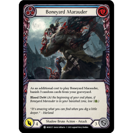 Boneyard Marauder (MON137) [NM]