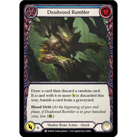 Deadwood Rumbler (MON140) [NM]