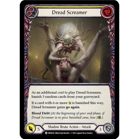 Dread Screamer (MON142) [NM]