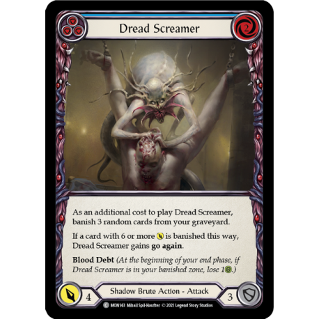 Dread Screamer (MON143) [NM/Foil]