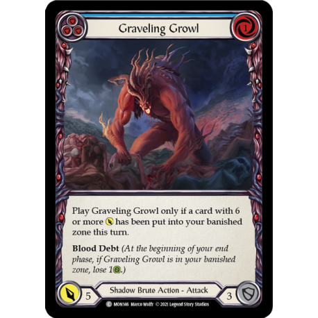 Graveling Growl (MON146) [NM]