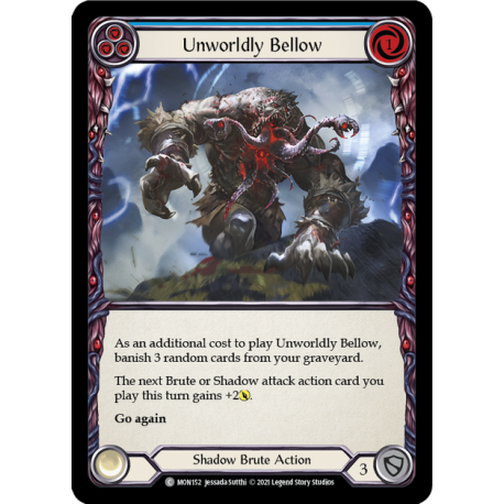 Unworldly Bellow (MON152) [NM/Foil]