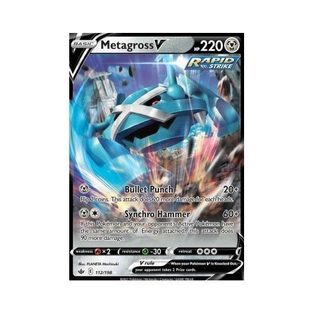 Metagross V (CR112/198) [NM]