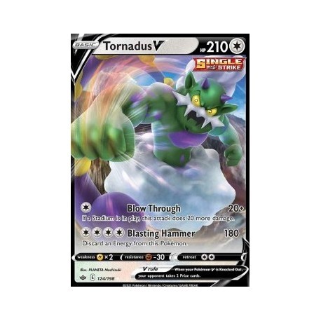 Tornadus V (CR124/198) [NM]