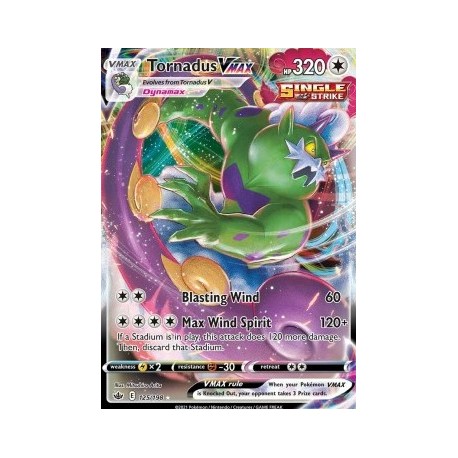 Tornadus VMAX (CR125/198) [NM]