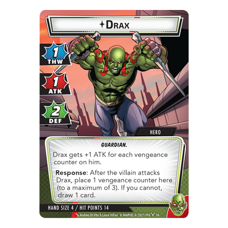 Marvel Champions: Drax Hero Pack