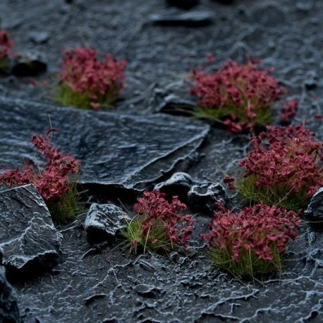 GamersGrass Dark Purple Flowers