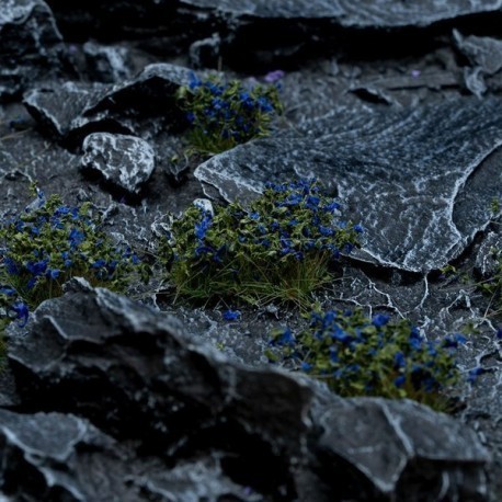 GamersGrass Blue Flowers