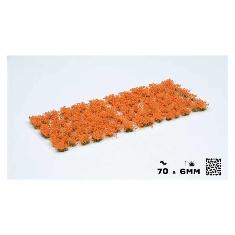 GamersGrass Orange Flowers