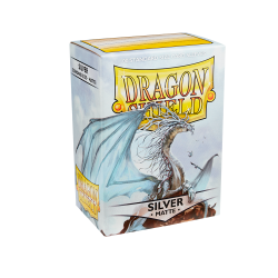 Dragon Shield - Standard Sleeves - Matte Silver (100szt.)