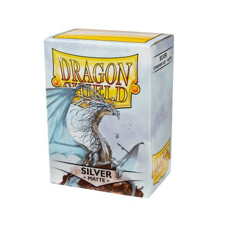 Dragon Shield - Standard Sleeves - Matte Silver (100szt.)