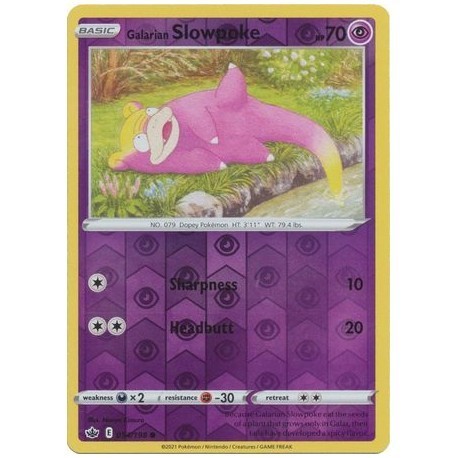 Galarian Slowpoke (CR054/198) [NM/RH]