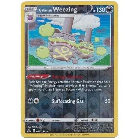 Galarian Weezing (CR096/198) [NM/RH]