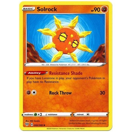 Solrock (DA92/189) [NM]