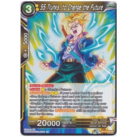 SS Trunks, to Change the Future (BT13-102) [NM]