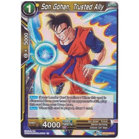 Son Gohan, Trusted Ally (BT13-098) [NM]