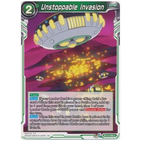 Unstoppable Invasion (BT13-088) [NM]